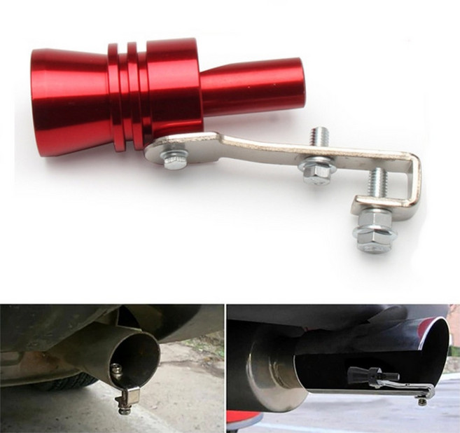 자동차 배기음 머플러 터보 휘슬 바이크 스틸 튜닝 마후라 소음 사운드 블로우 액티브, B_미디엄, 1개