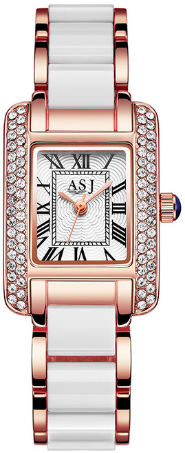 아띠꼴로 여성 세라믹 예쁜 손목시계 얇은 자개 메탈 쿼츠 시계