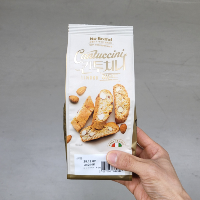 노브랜드 칸투치니 아몬드, 2개, 200g