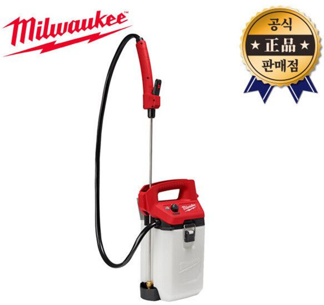 밀워키 12V 충전 스프레이어 7L 본체만 M12 BHCS7L0 전동 분무기 분무 휴대용 방충 방역 농약, 1개