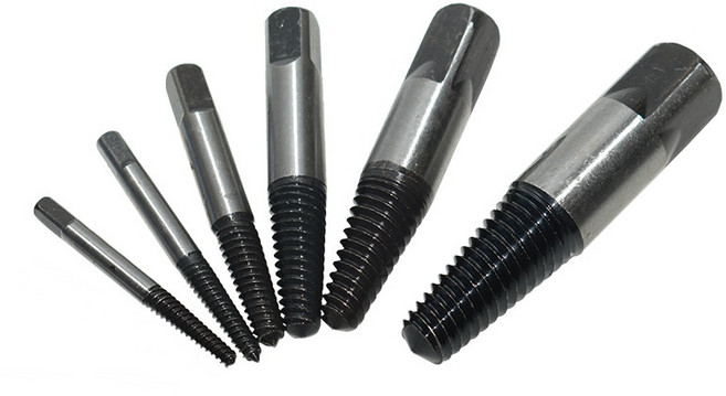 공구PXJ 볼트리무버 피스제거 히다리탭 반대탭 나사 제거 역탭 백탭 (6pc), 1세트