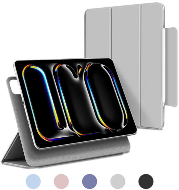 아트박스/아이노비아 아이노비아 아이패드 프로7세대(M4) 13 폴리오케이스, P4M13(퍼플), 1개