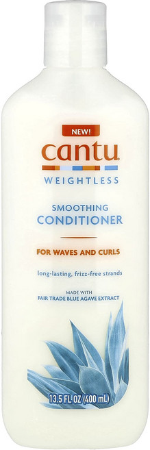 몸관리하세요 겨울입니다 Cantu 웨이트리스 스무딩 컨디셔너 웨이브 및 컬용 400ml(13.5fl oz) 특별관리진행, Cantu웨이트리스스무딩컨디셔너웨이브및컬용400ml13