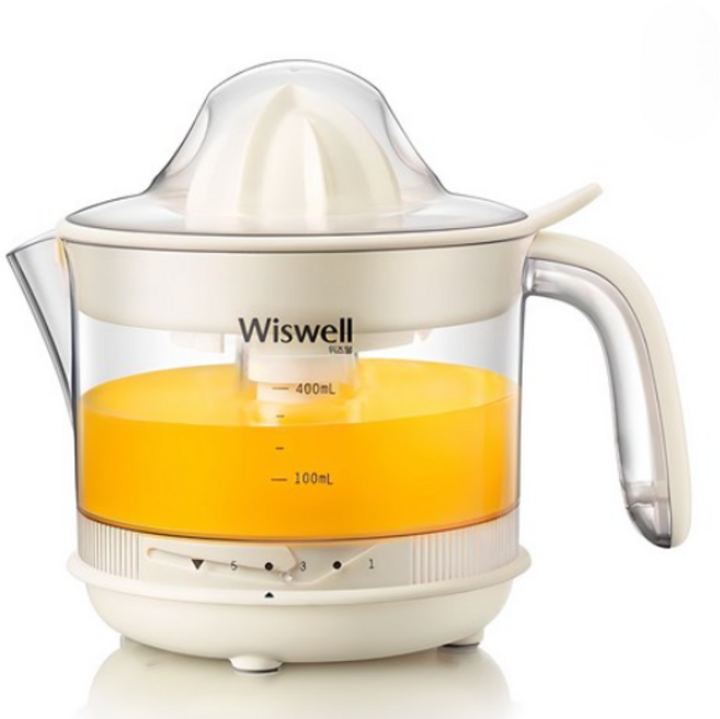 위즈웰 착즙기, WJ400, 베이지 계열색상