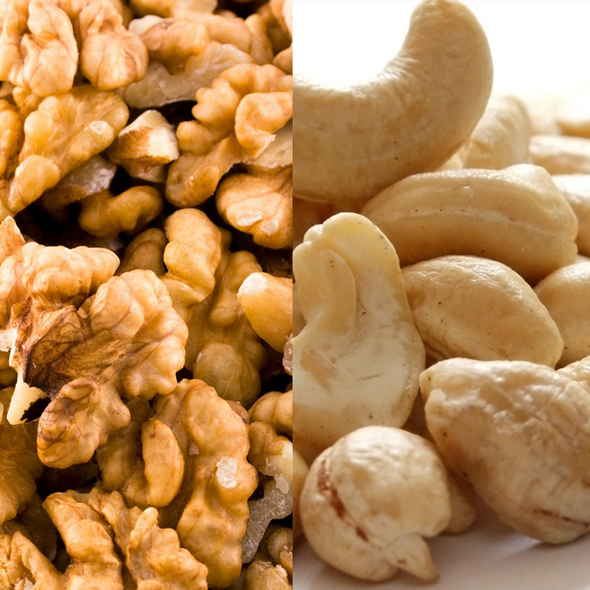 파란푸드 호두 400g+볶음캐슈넛400g, 1개