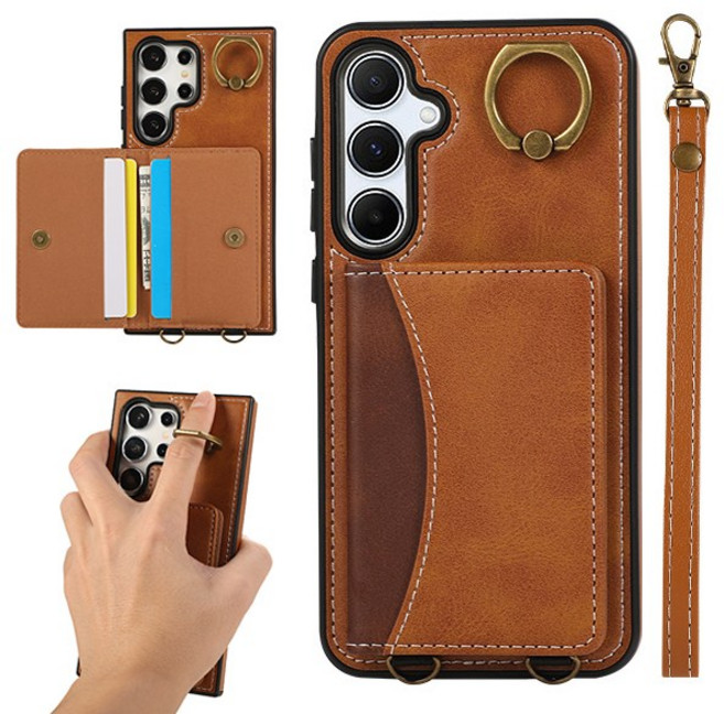 오엔이 하이레더 손목스트랩 포켓링 휴대폰 케이스