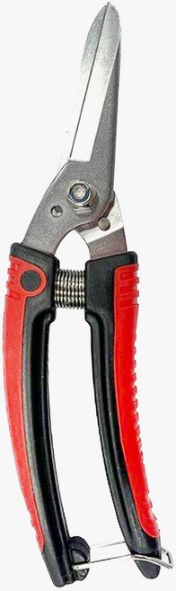 다목적 가위 205mm 케이스 포함 스프링 쪽가위 작업용 원예 공업 적과 DS-100C, 1개