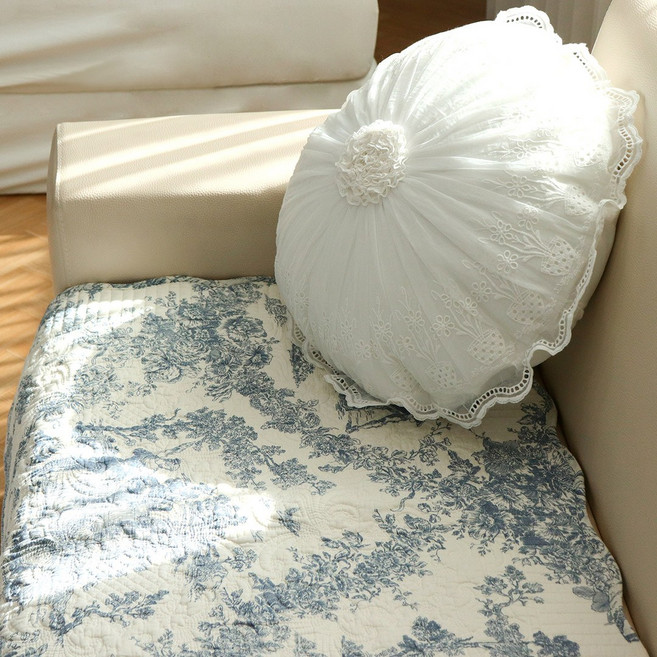 아뜰리에 순면 명화 뜨왈 3인 4인 돌 다용도 쇼파패드 매트