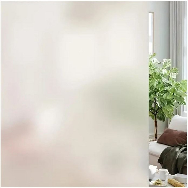 홈웰 열차단 무점착 유리창시트지, 01 안개