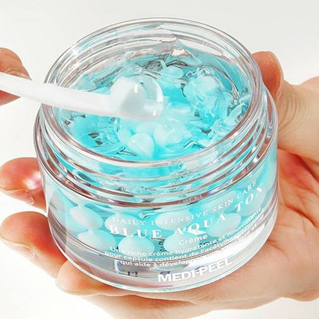 메디필 수분 크림 보습 물광 폭탄 캡슐 히알루론산 펩타이드 판테놀 겨울 악건성 수부지 속건조 피부 장벽 강화, 50g, 1개