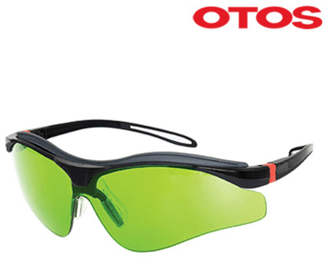 오토스 용접안경 차광보안경 B-811BS 차광도 2 산업용 (산소 가스 절단 용접용) 보호안경, 1개