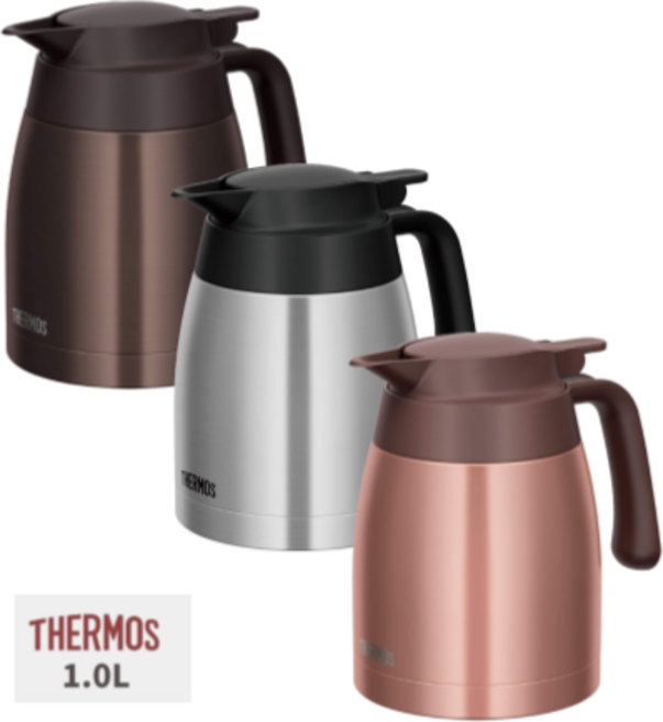 써모스 (Thermos) 스테인리스 보온보냉 주전자 1.0 L, 1개