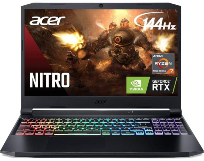 Acer Nitro 5 AN515-46-R0EQ 게이밍 노트북 | AMD Ryzen 7 6800H 옥타코어 CPU NVIDIA GeForce RTX 3070 Ti GPU 15., R7 5800H / RTX 3060, Notebook only