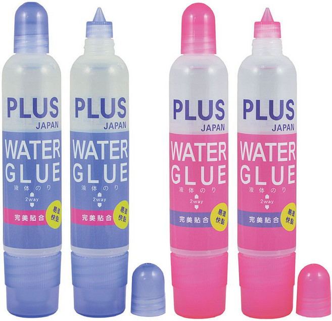 普樂士PLUS 28-009 雙頭兩用膠水 50ml, 1個