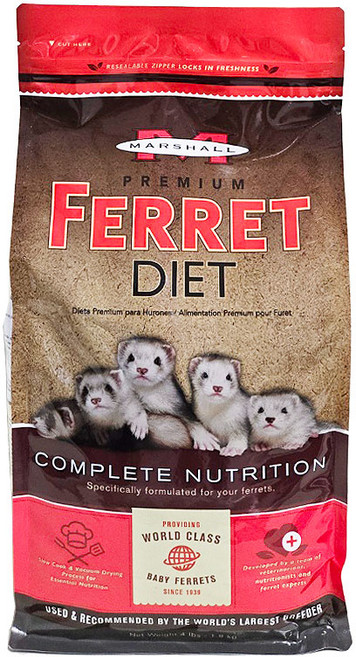 마샬펫 프리미엄 페럿 전용사료, 1.81kg, 1개