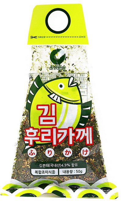 푸드올마켓_ 스위트웰 김 후리가께 50g, 1개