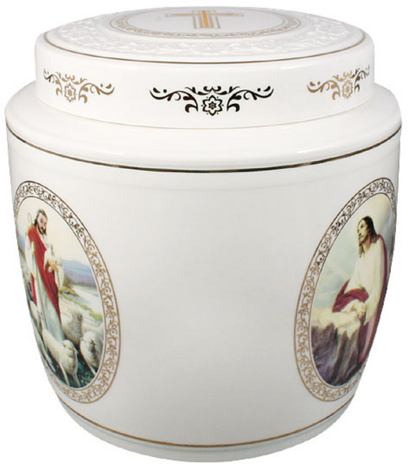 [유골함코리아] 도예단지기독교 [유골함 납골함 봉안함 진공함 이중진공함 삼중진공함 진공유골함 수목함 위패 전문 개장유골함 이장유골함], 작업없음, 1개