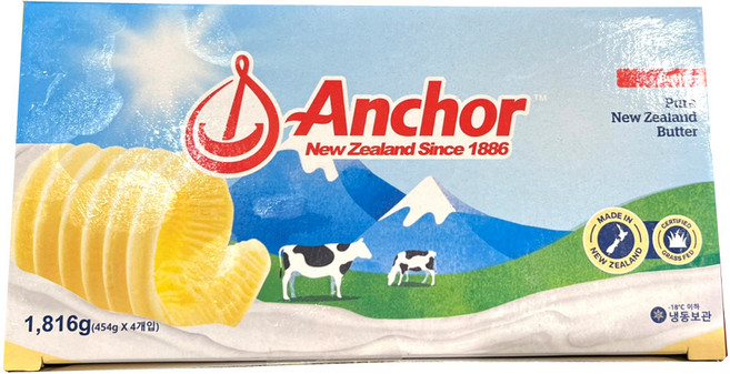 앵커 무염 버터, 1.816kg, 1개