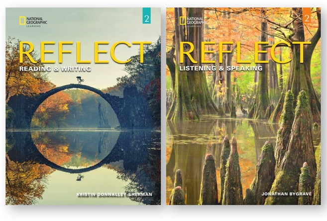 리플렉트 Reflect 레벨 2 Reading & Writing + Listening & Speaking 세트 (전2권) Cengage Learning