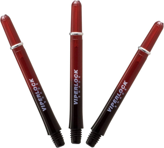Viper Viperlock Dart 샤프트Viperlock 링 포함, Shade, Red, Medium (MD), 1개