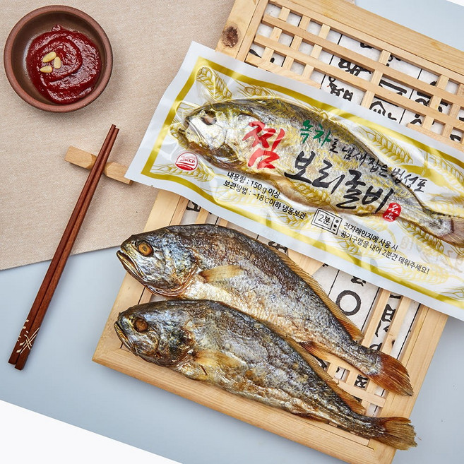 영광 찐 보리굴비 법성포 녹차 내장제거 왕왕특대 선물세트, 1개, 32cm내외 (왕특)/10팩