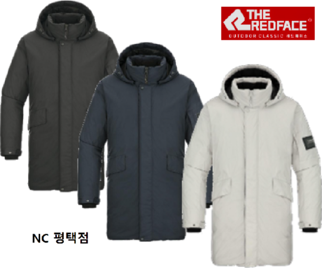 [레드페이스] 남성 점퍼 콘트라 리암 시티 다운 하프 재킷