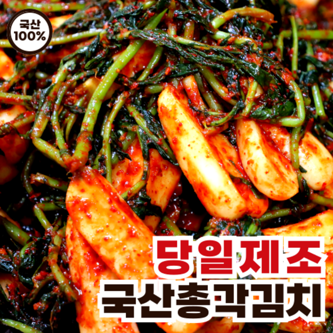 [총각김치상회] 올 국산 전라도식 당일제조 총각김치, 1개, 3kg