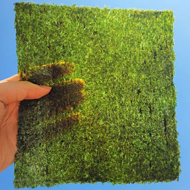 [평강김] 얇고 바삭한 터지지않는 특별 주문 생산한 두번 구운 김밥김 100매, 230g, 1개