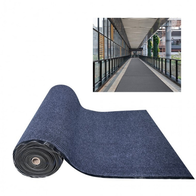 업소용 사무실 롤 카페트 미끄럼 방지 베란다 현관 바닥 매트, 폭 90cm x 길이 1m, 폭 90cm x 길이 1m, 카페트매트 레드(비규격), 1개