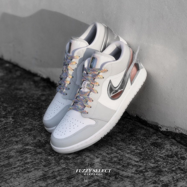 Air Jordan 1 Low Tear Away Silver 銀灰 撕撕樂 DX6070-101, 1個, 下單後請注意商品諮詢可加速出貨此選項請勿下單