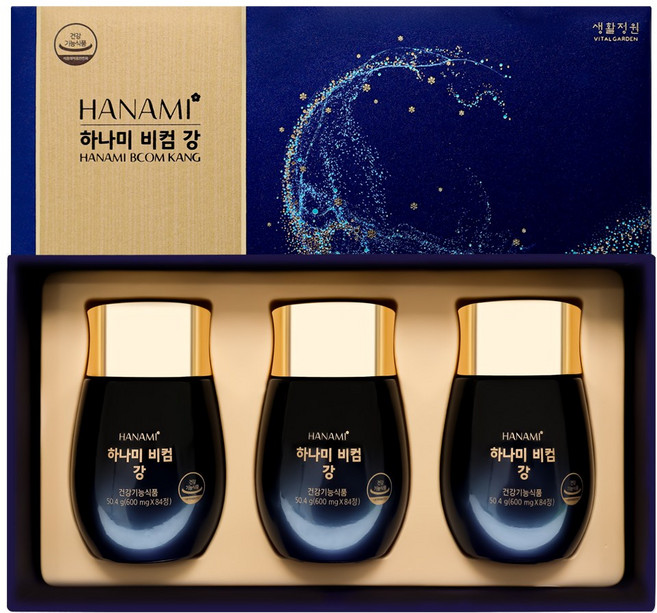 생활정원 하나미 비컴 강 12주분, 1박스, 252정
