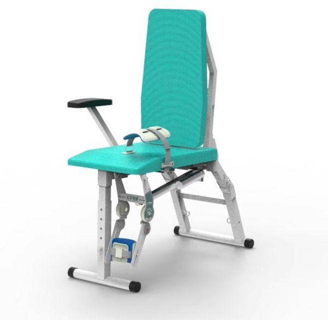 전동 무릎 강화기 근력 트레이닝 연습 훈련 머신 다리 운동기구 스탬퍼, 1개, 왼쪽 전동