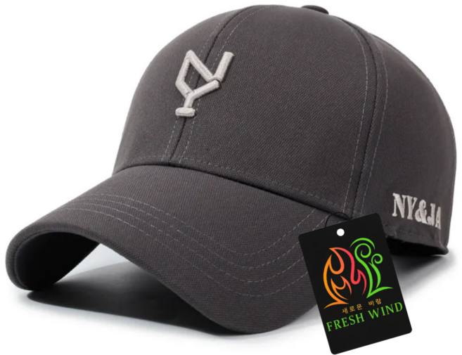 프레쉬윈드 NY&JA 마크자수 트렌디 프리미엄 골프 러닝 야구모자