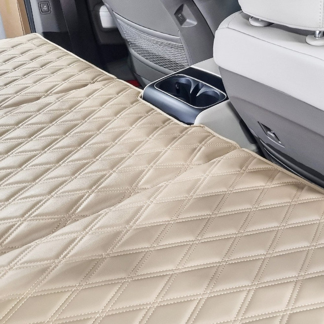 카빛나 심플 카니발차박매트 9인 11인승(14년식 이후~) 평탄화 4세대 올뉴 더뉴, 심플 차박매트, 베이지, 카니발 9인 하이브리드(2열 180도 눕힘가능)