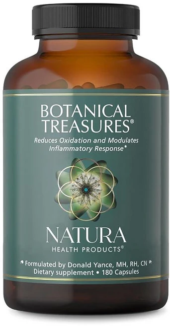 Natura Health Products Botanical Treasures 보충제 - 광범위한 스펙트럼 항산화 활동 지원 - 강황 생강 녹차 흑후추 트랜스 레스베라트롤, Natura Health Products Botanic, 1개 - 쿠팡