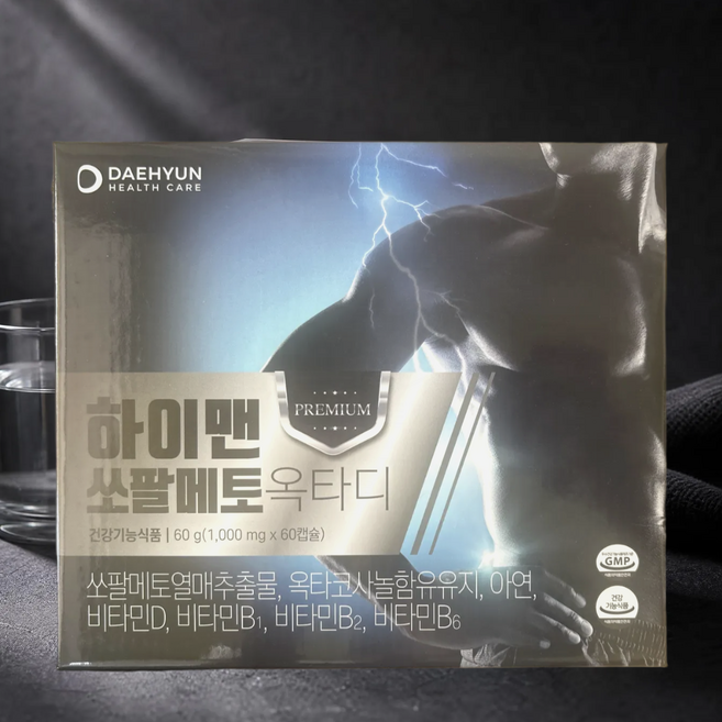 하이맨 쏘팔메토 옥타디 1 000mg x, 60개, 60정