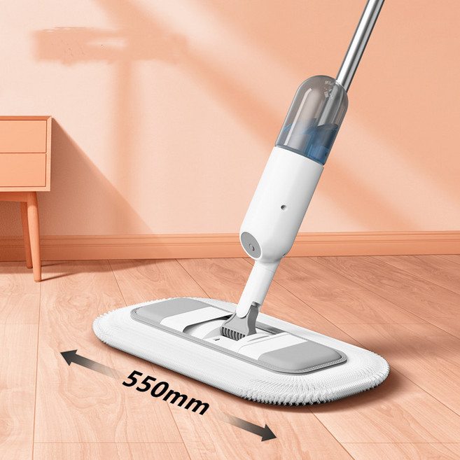 크리에이티브 스프레이 물뿌리개 소독제 가정용 산업병원 건습양용 플레이트 먼지 밀대 밀대 밀대 밀대, 55보드스프레이먼지푸시, 스프레이 먼지는 천을 밀어, 1개