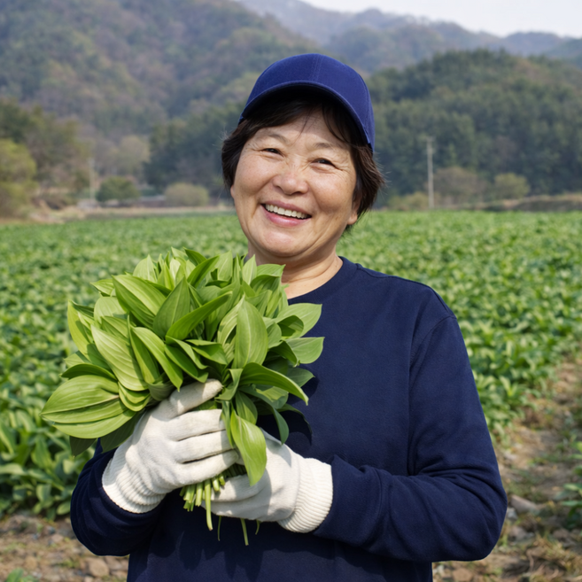 [당일아침수확] 감칠맛 울릉도종 산마늘 명이나물, 1세트, 1kg