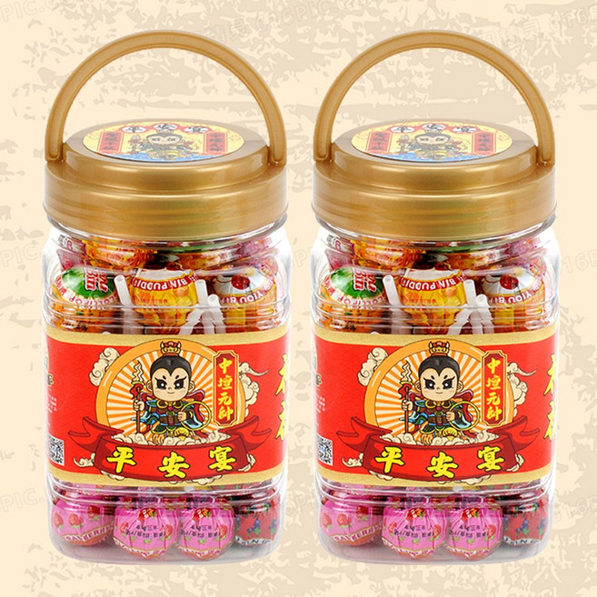 三太子 綜合水果棒棒糖 40入裝, 1個