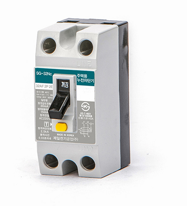 제일전기공업 주택용 누전차단기 SG-32Nc D형 (주문제작), 1개