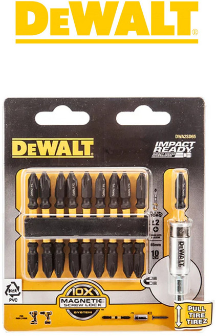 디월트 토션 비트 자화기 세트 DWA2SD65, 1개