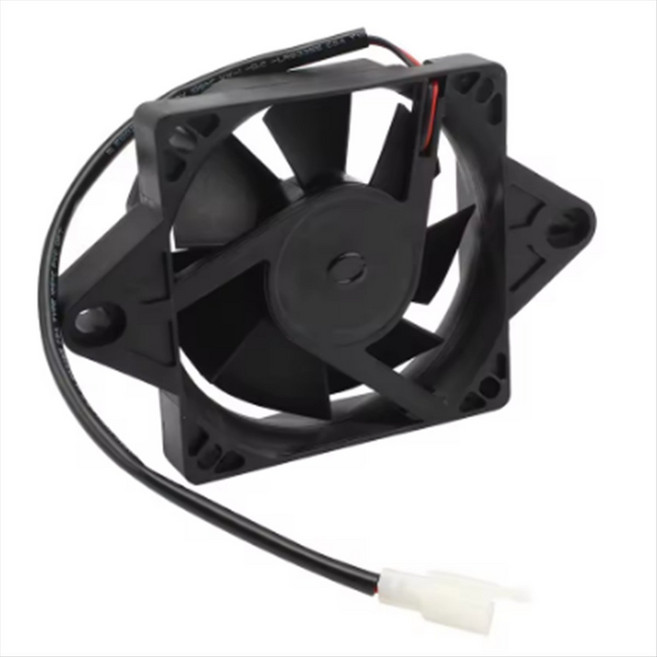 12V 15W 냉각 팬 액세서리 150cc 200cc 250cc 오토바이 ATV 이동 카트 12V 냉각 팬 ATV 냉각 팬 라디에이터 팬, 검은색