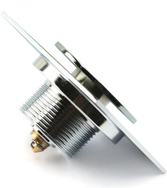 도무스 폼업 욕조유가(조적욕조용)45파이 유광실버, 1개