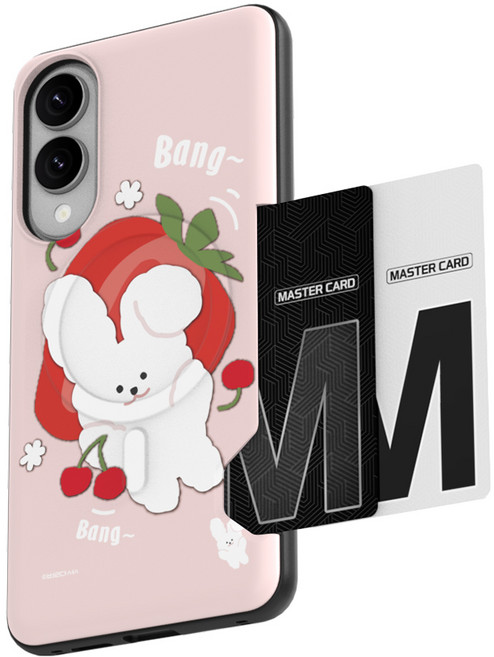 별다섯 자석 맥세이프 카드 케이스 2장 수납 타이니테일즈 후르츠 반이