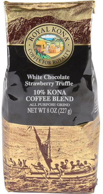 Royal Kona 일본직구 로얄코나 화이트 초콜릿 딸기 트러플 227g, 사이즈