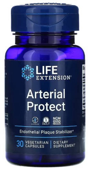 Life Extension 라이프익스텐션 아테리얼 프로텍트 30캡슐 프로시아니딘 Pycnogenol, 30정, 3개