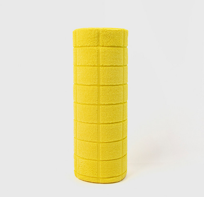 HYLSS 田字格手撕抹布捲裝家務毛巾加厚吸水家用洗碗布, 1個