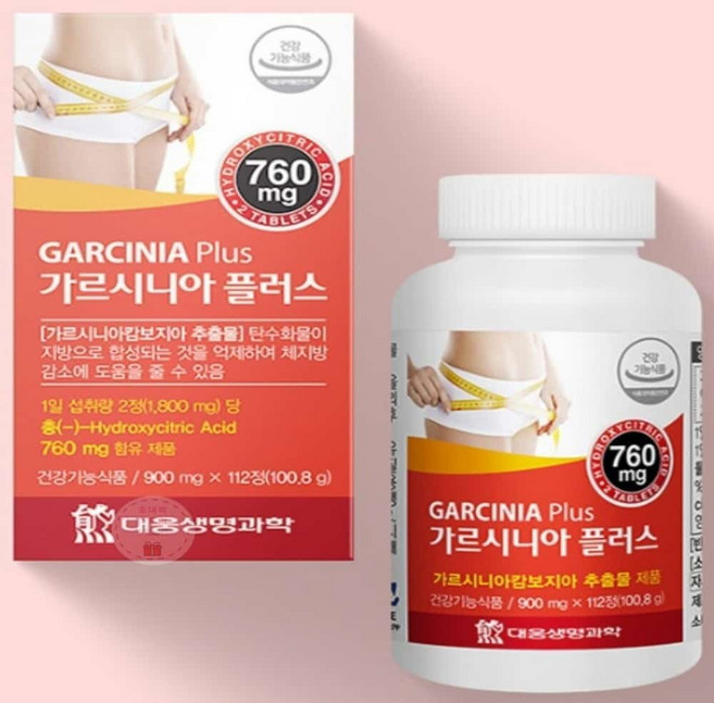 DA 녹차농축분말 가르시니아 다이어트 900mg x 112정 엘카르니틴