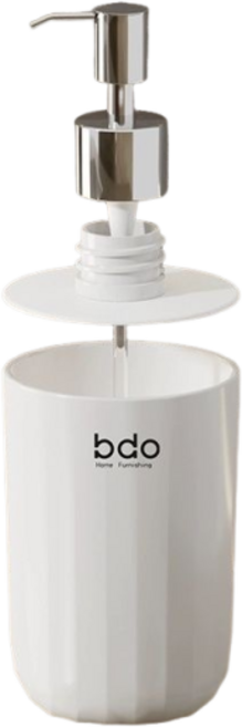 DEEPSUN 간편하게 열리는 쉬운 세척 디스펜서, 화이트, 1개