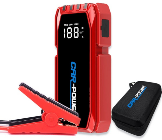 카파워 CP-F78 점프스타터 12000mAh 보조배터리, 1개, 상세 설명 참조